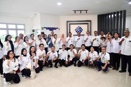 Kemnaker Perbarui Strategi Pencegahan Kecelakaan Kerja dengan Peta Risiko di Balai K3