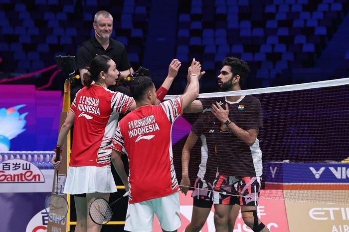 Hasil Sudirman Cup 2025: Indonesia Kalahkan India 4-1 dan Lolos ke Perempat Final