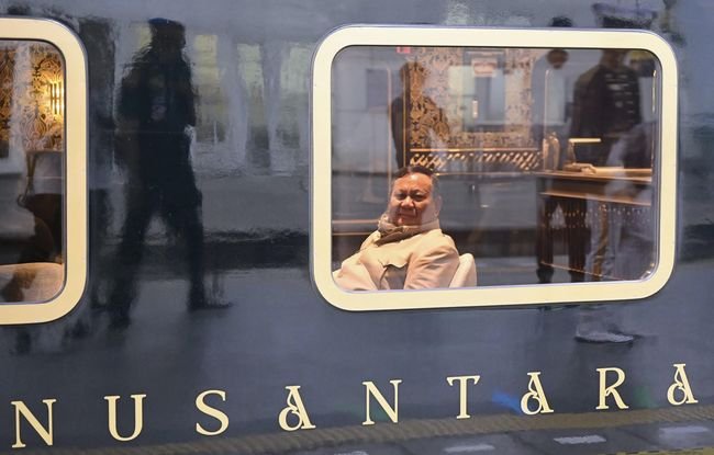 Prabowo Kembali ke Jakarta dengan KA Nusantara Explorer, Pemerintah Siapkan Wisata Kereta Internasional