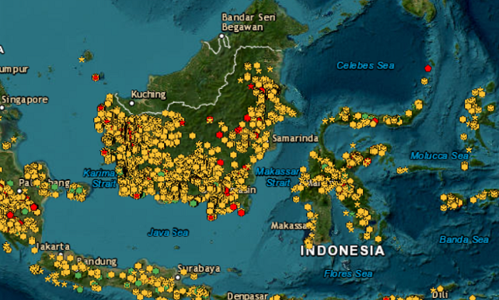 Cara Memantau Titik Hotspot Kebakaran Hutan dan Lahan di Indonesia Melalui Situs Resmi