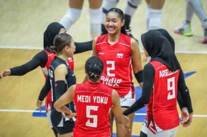 Klasemen AVC Women's Continental 2026: Timnas Voli Putri Indonesia Raih Runner-up Grup B