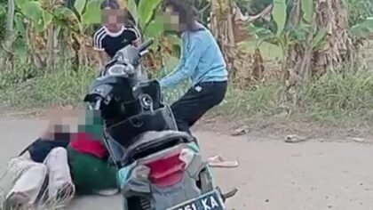 Duel Remaja Putri di Kuburan Cina Lampung Utara, Polisi Intervensi Setelah Viral