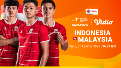 Link Live Streaming Indonesia U-20 vs Malaysia di Kualifikasi Piala Asia U-20 2027
