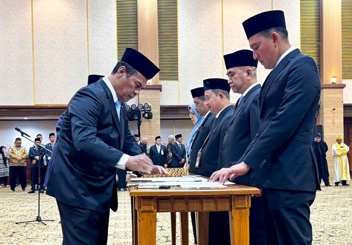 Pelantikan 37 Pejabat Kementan oleh Amran Sulaiman: Berikut Daftarnya