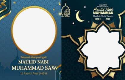 Link Twibbon Maulid Nabi Muhammad SAW 1448 H Gratis dan Cara Menggunakannya
