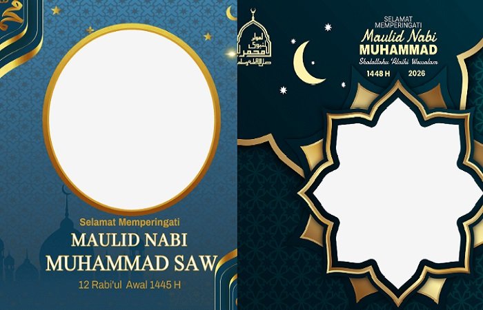 Link Twibbon Maulid Nabi Muhammad SAW 1448 H Gratis dan Cara Menggunakannya