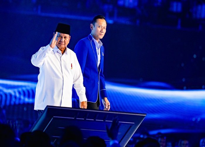 AHY Serukan Dukungan untuk Keberhasilan Pemerintahan Prabowo Subianto di HUT ke-25 Partai Demokrat