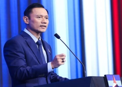 Nonton Pidato Agus Harimurti Yudhoyono, Ketum Partai Demokrat, Siaran Serempak di TV Nasional