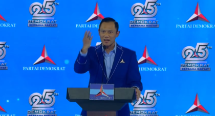 HUT ke-25 Partai Demokrat: AHY Ajak Politik Kompetitif Tanpa Permusuhan