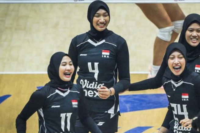 Timnas Voli Putri Indonesia Melaju ke Perempat Final Asian Games 2026 Setelah Kalahkan Nepal