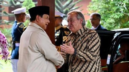 Presiden Prabowo Terima Kunjungan Sekjen PBB untuk Bahas Kerja Sama Global