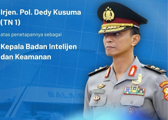 Rekam Jejak Irjen Pol Dedy Kusuma Bakti: Lulusan SMA Taruna Nusantara Angkatan Pertama Kini Jabat Kabaintelkam Polri