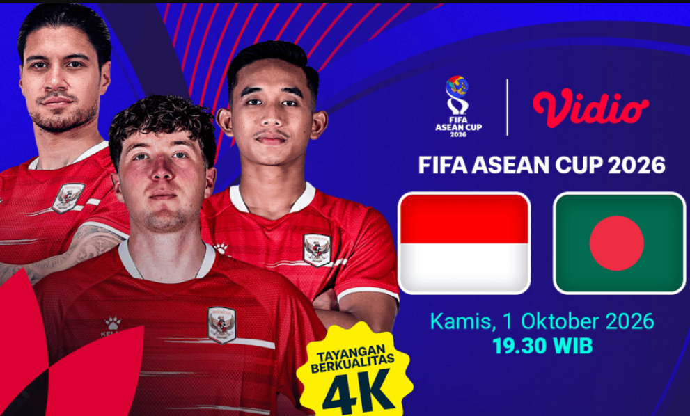 Siaran Langsung Timnas Indonesia vs Bangladesh di FIFA ASEAN Cup 2026, Mulai Pukul 19.30 WIB