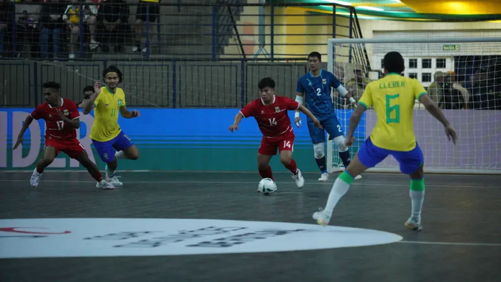 Timnas Futsal Indonesia Harus Menang Lawan Cape Verde Usai Kalah 0-3 dari Brasil untuk Melaju ke Semifinal